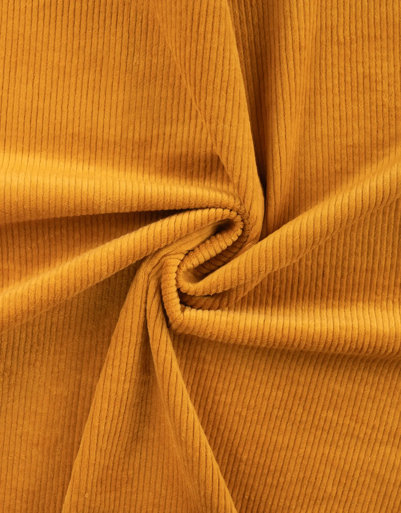 Corduroy met stretch - 8W - oker