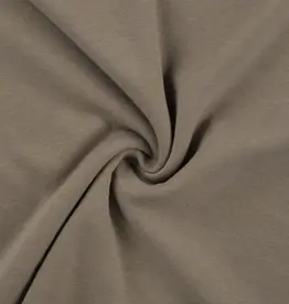 Alpenfleece uni taupe