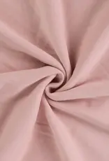 Alpenfleece uni pastel roze