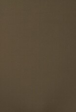 Scuba crepe 2way licht donker kaki