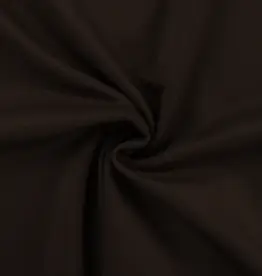 Punta twill donkerbruin