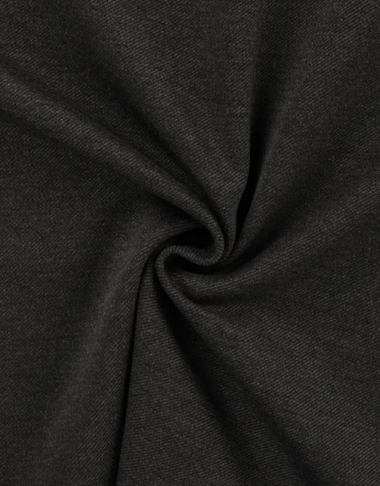 Punta twill donkergrijs mélange