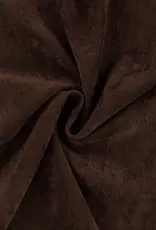 Corduroy 21w washed look met lichte stretch - donkerbruin