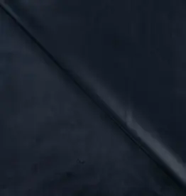 Soepel kunstleder elastisch met velours binnenzijde - zwart