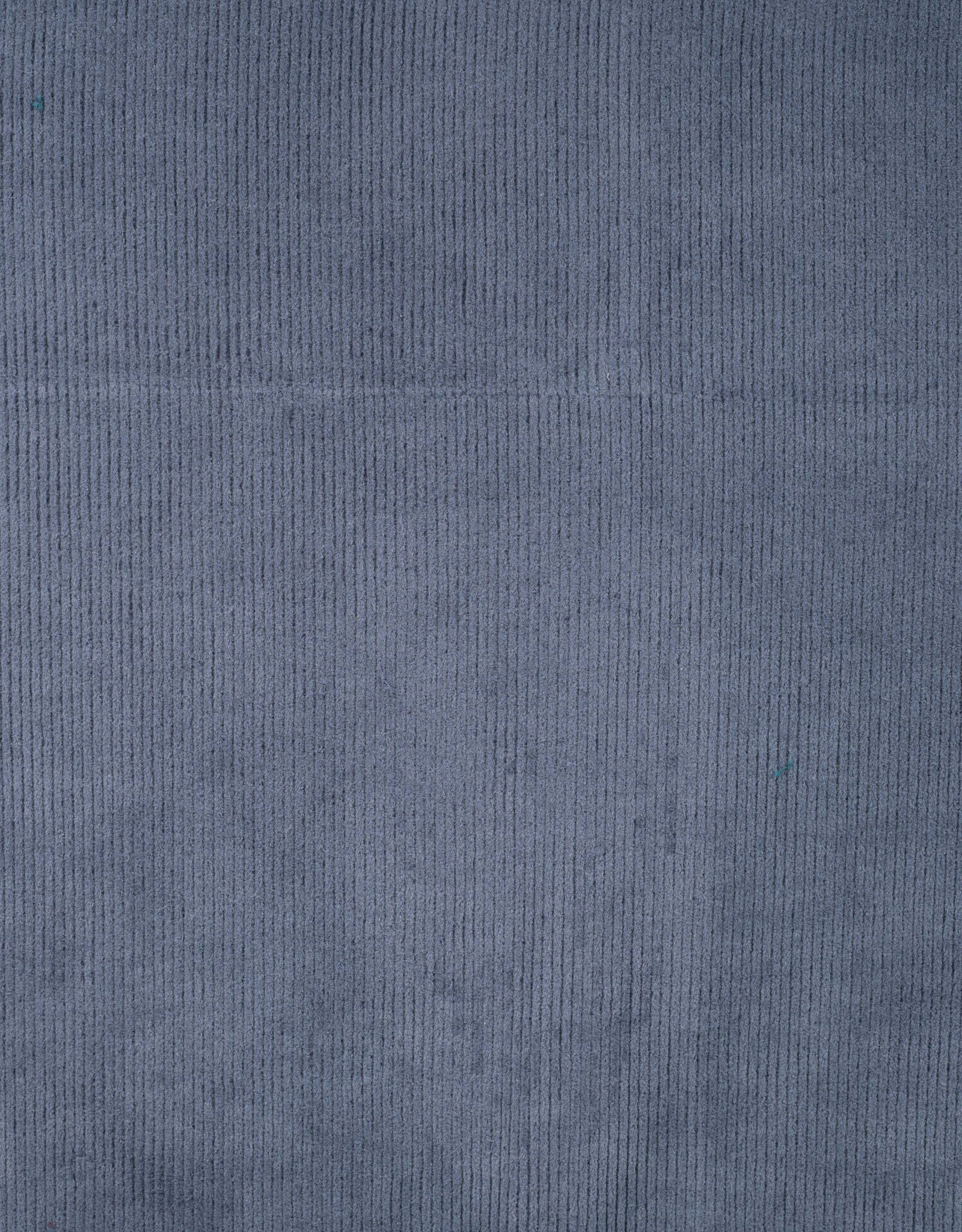 Corduroy met stretch - 8W washed - denim blue