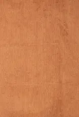 Corduroy met stretch - 8W washed -  cognac
