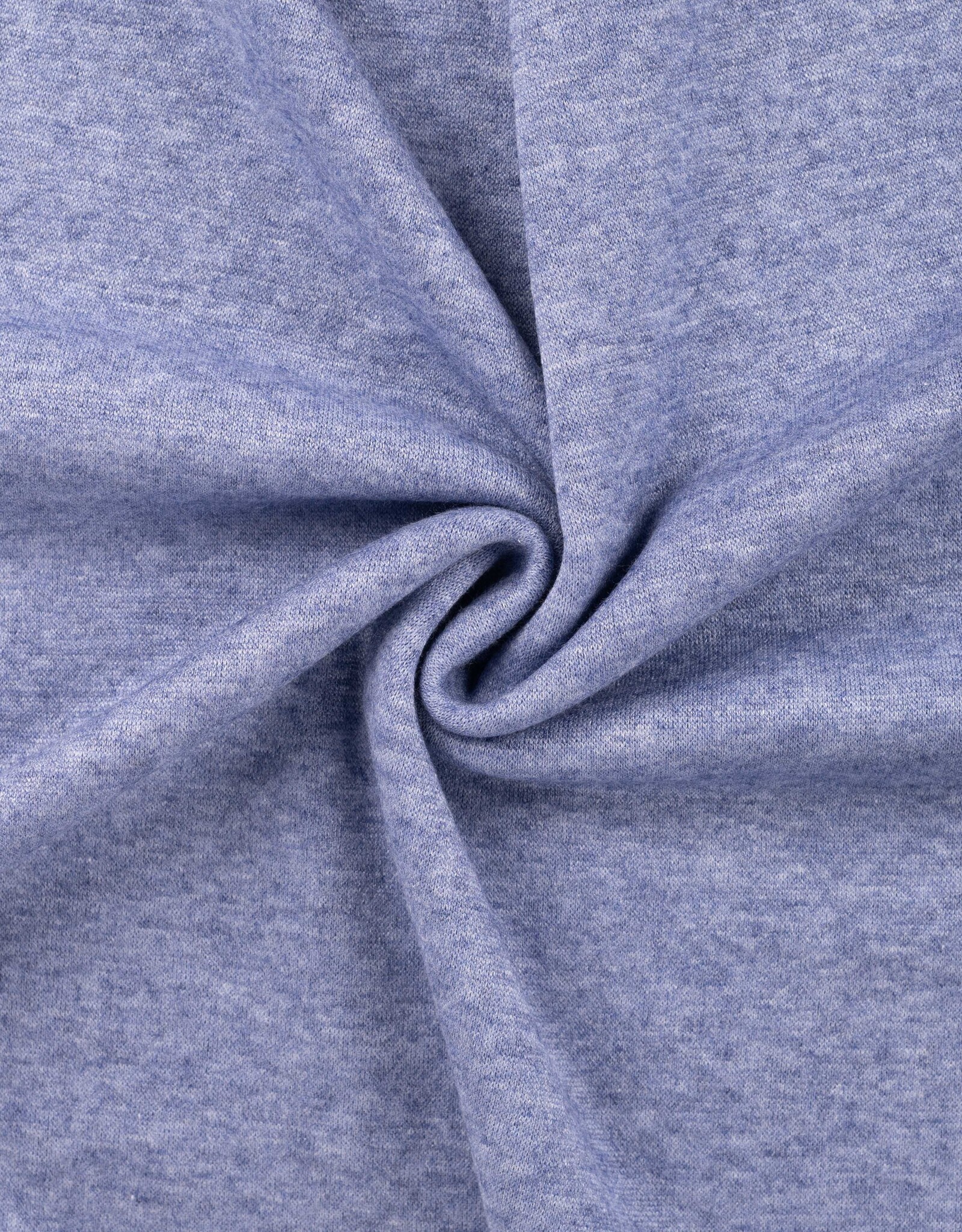 Vormvast viscose breisel denim mélange