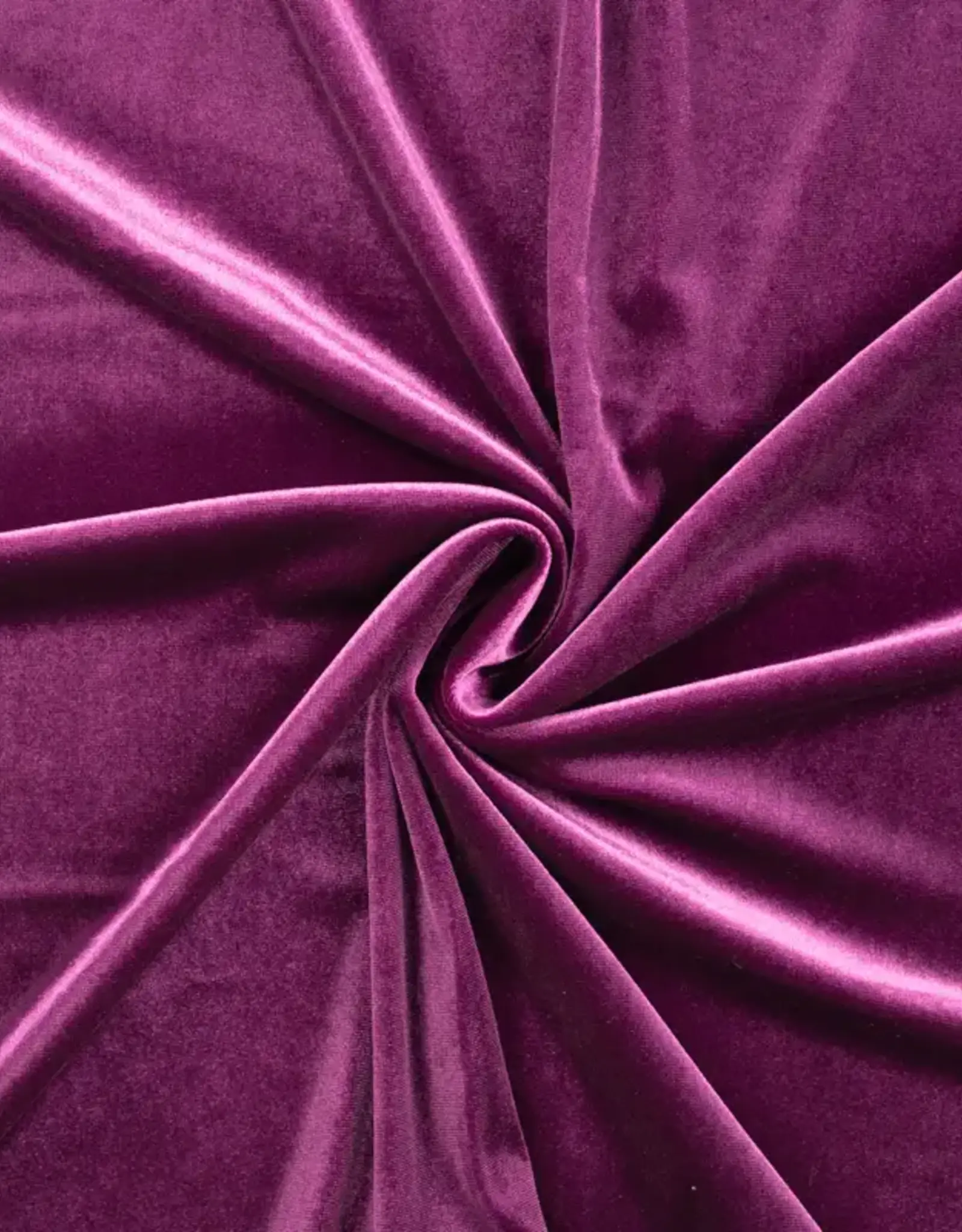 Glanzend fluweel velours - paars