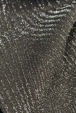 Jersey metallic silverblue glitter print
