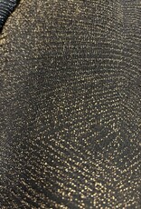 Jersey metallic goldglitter print