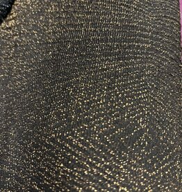 Jersey metallic goldglitter print