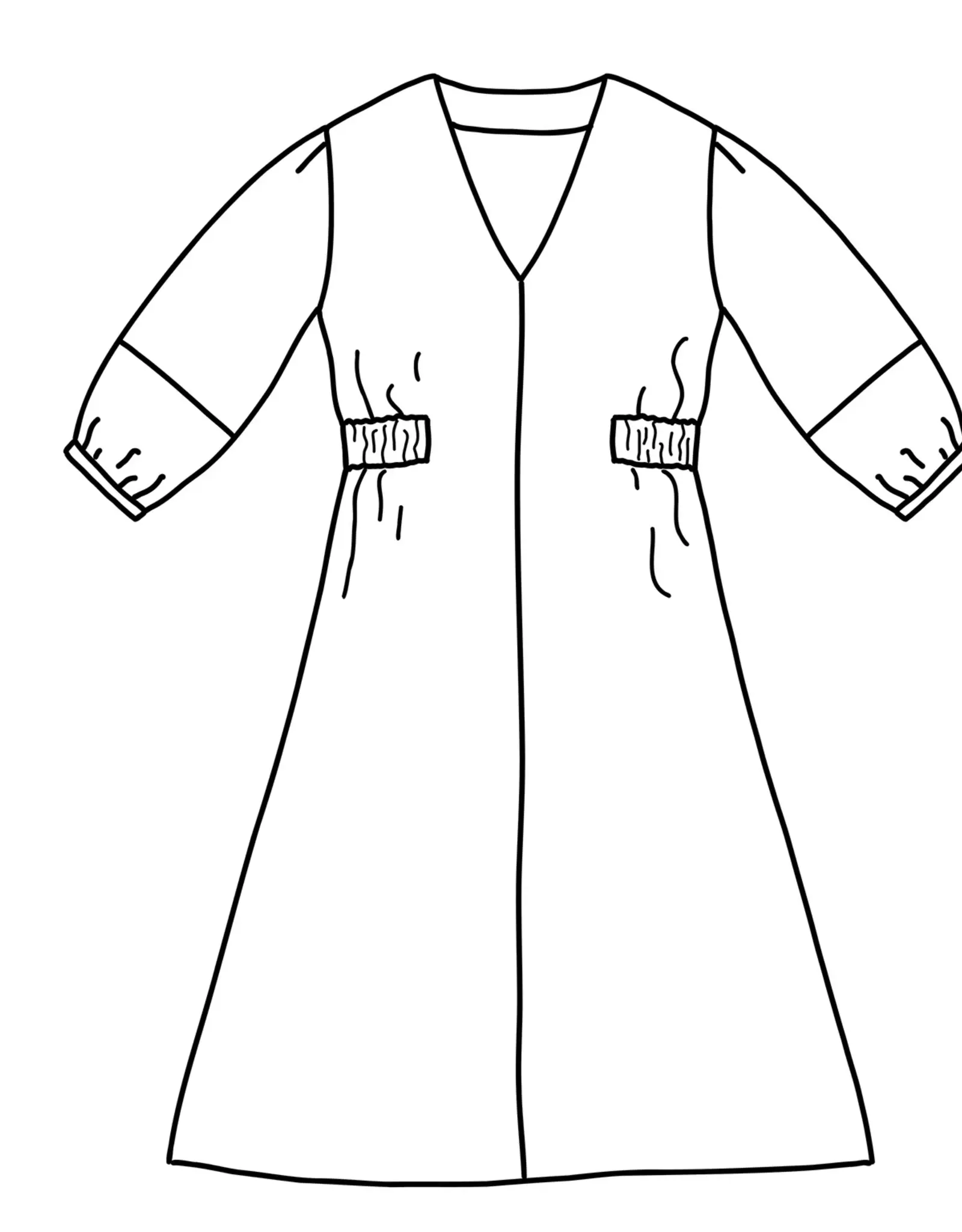 Jamie jurk - Atelier jupe