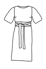 Pippa 2.0  jurk - Atelier jupe