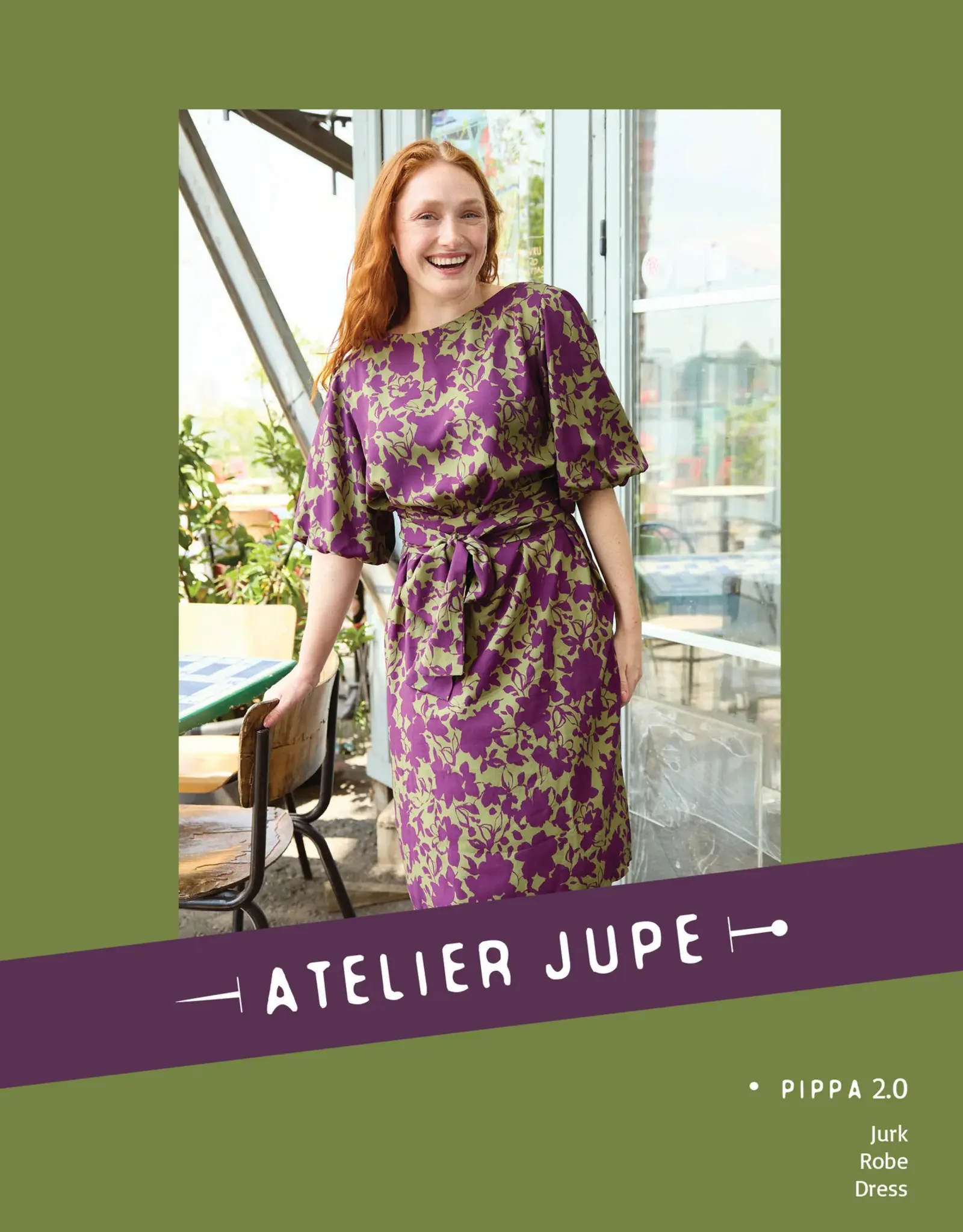 Pippa 2.0  jurk - Atelier jupe