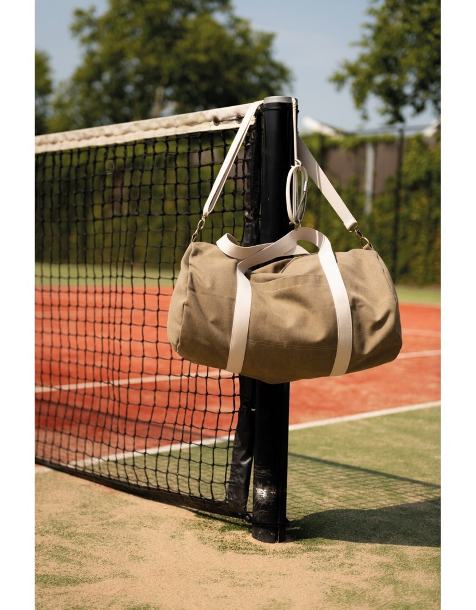 Stonewashed canvas zand