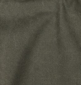 Stonewashed canvas legergroen