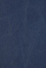 Stonewashed canvas jeansblauw