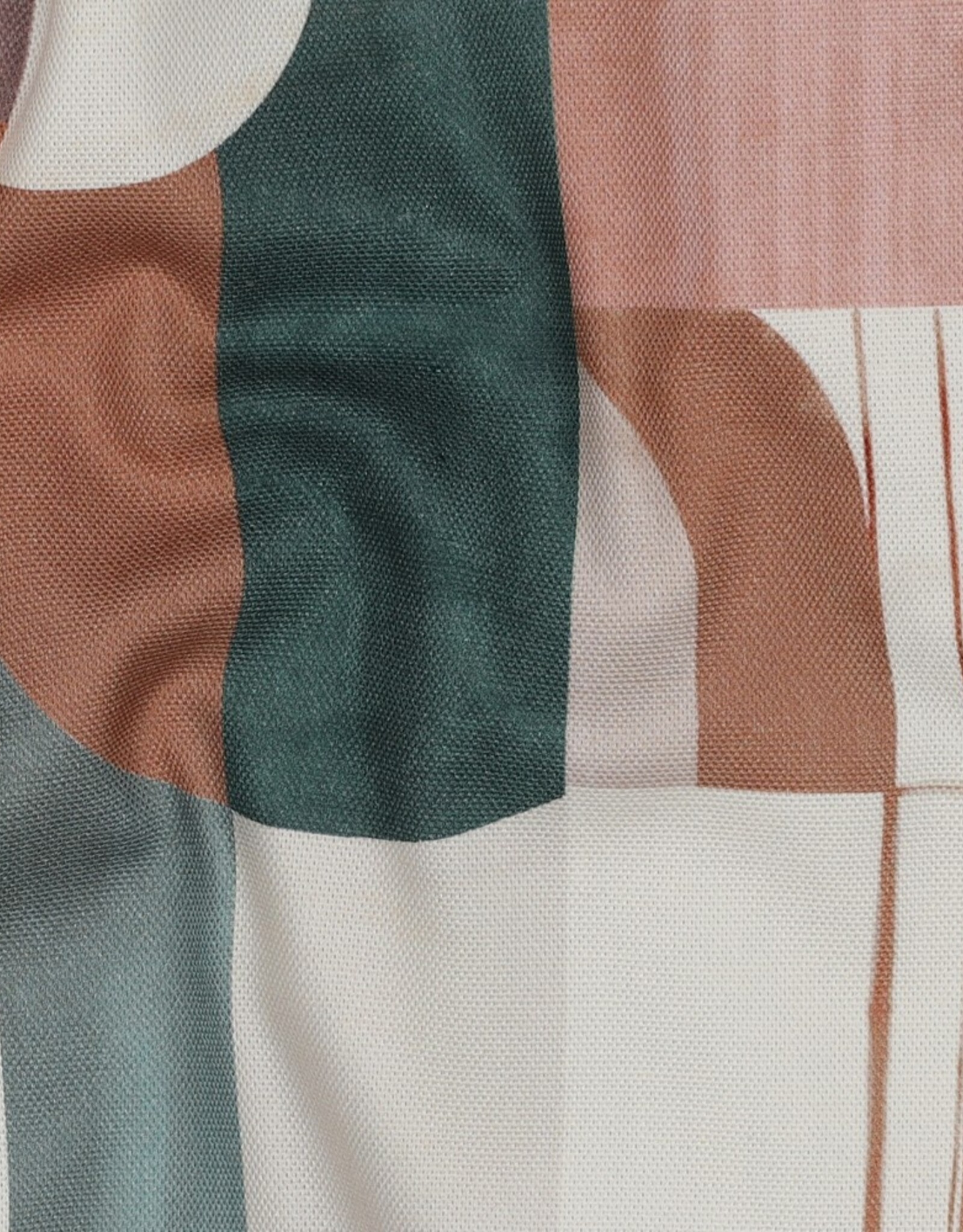 Canvas digital print abstract art pastel pink greens