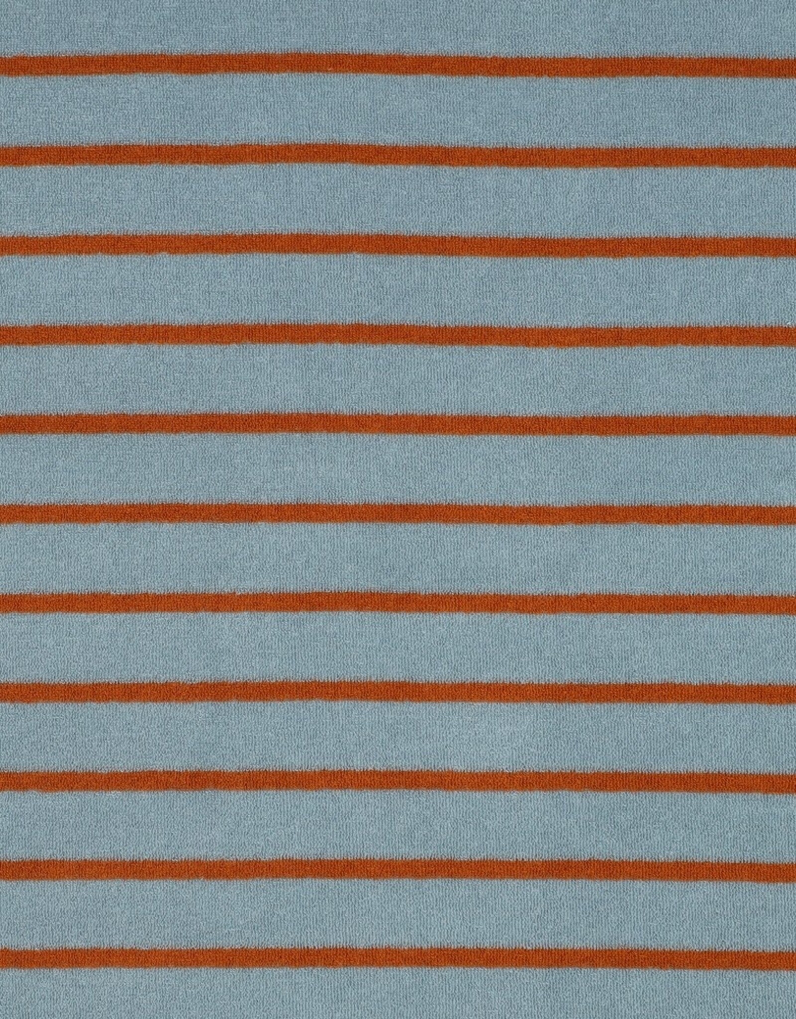 Spons gestreept denimblue/roest