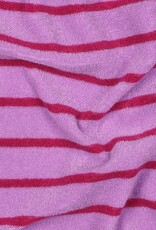 Spons gestreept roze/magenta