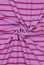 Spons gestreept roze/magenta