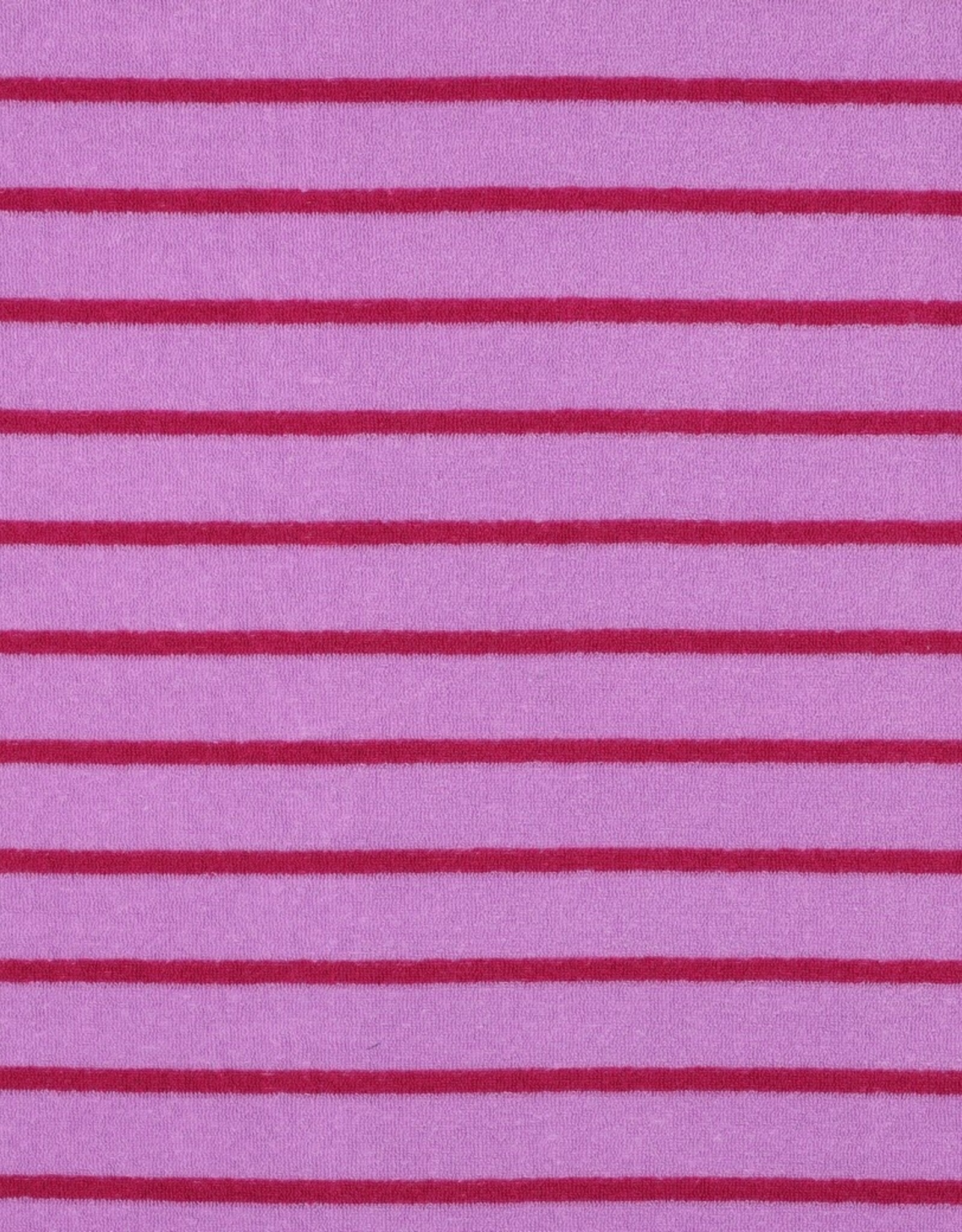 Spons gestreept roze/magenta