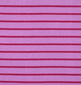 Spons gestreept roze/magenta