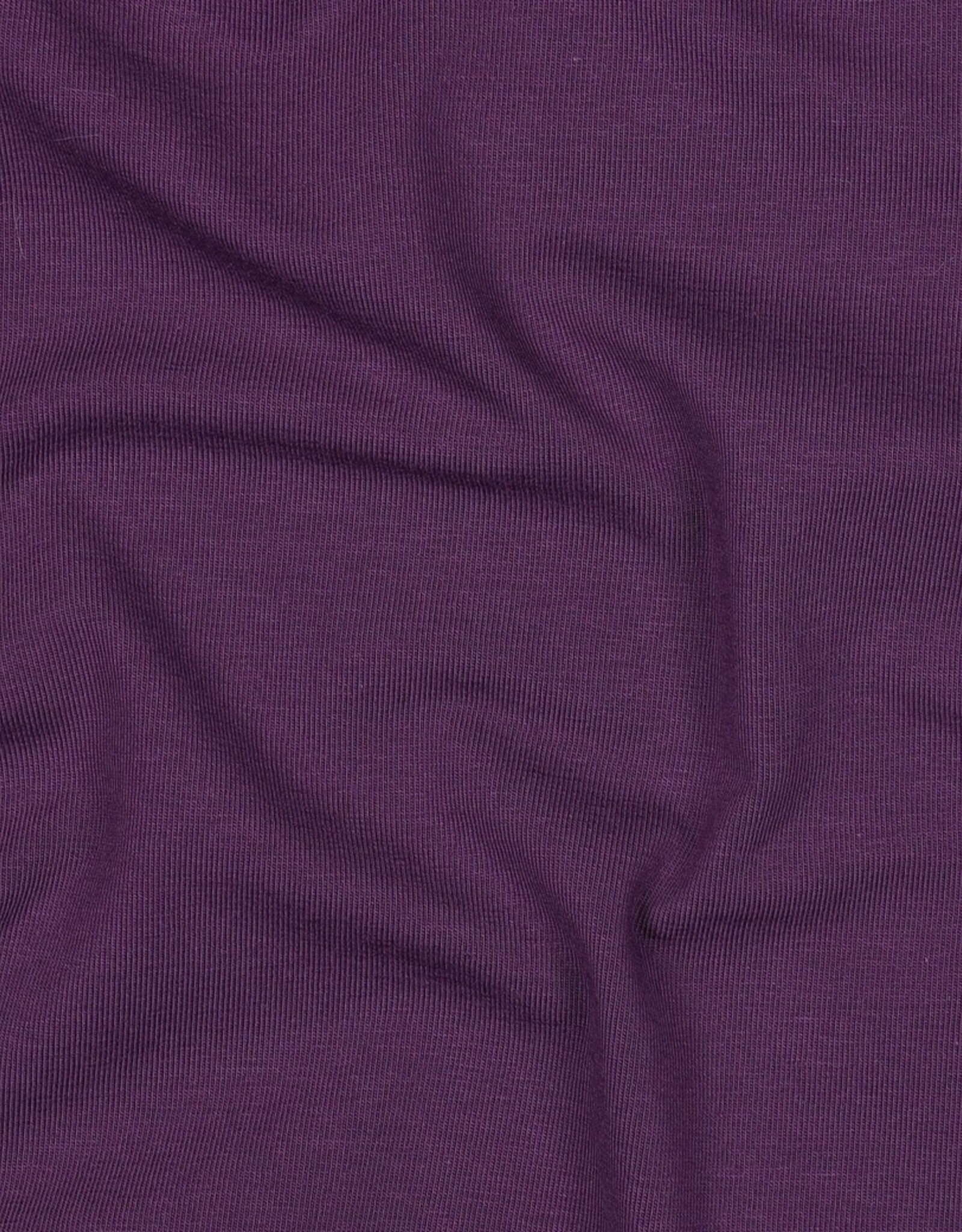 Jersey katoen  uni  intens paars