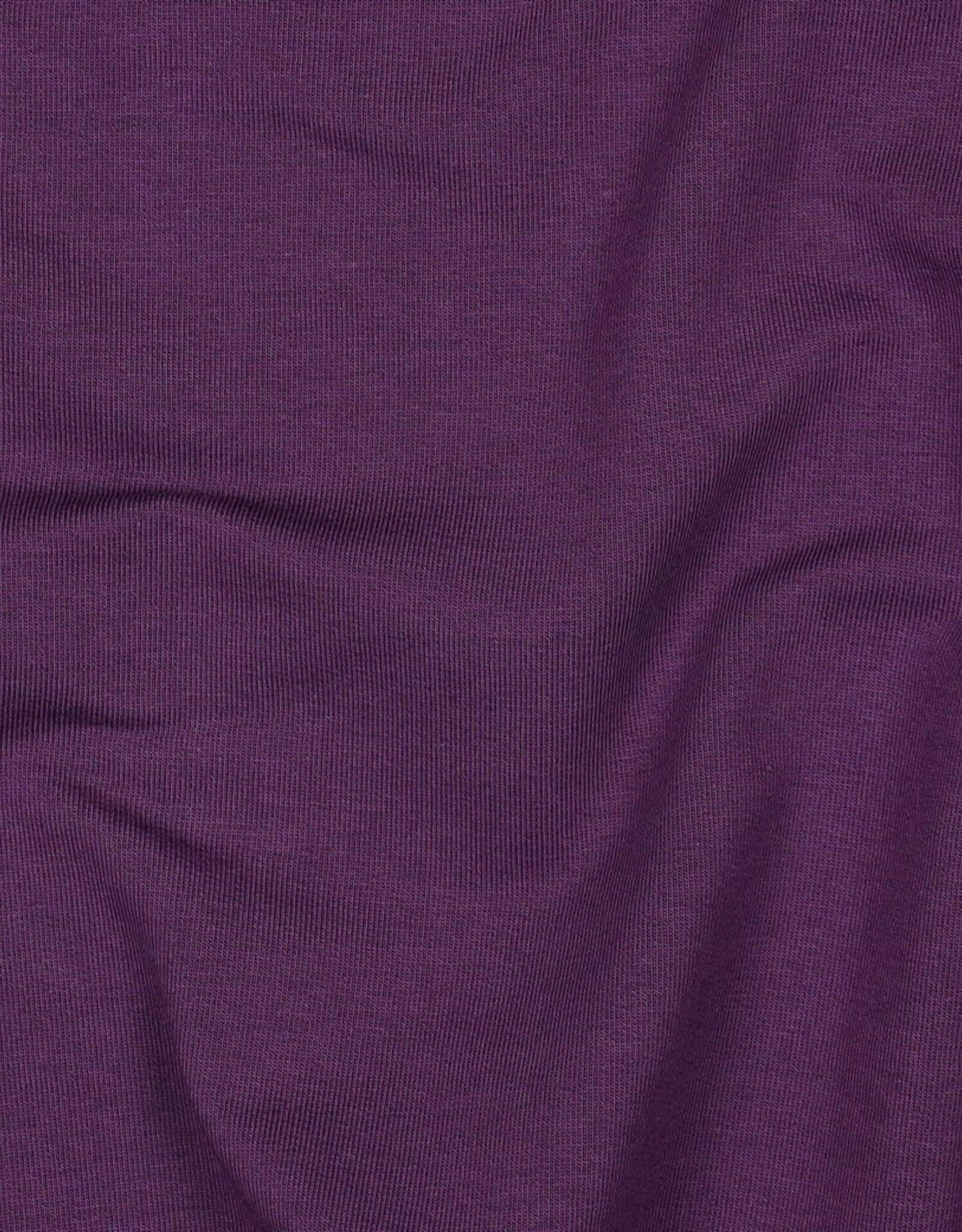 French terry uni  intens paars