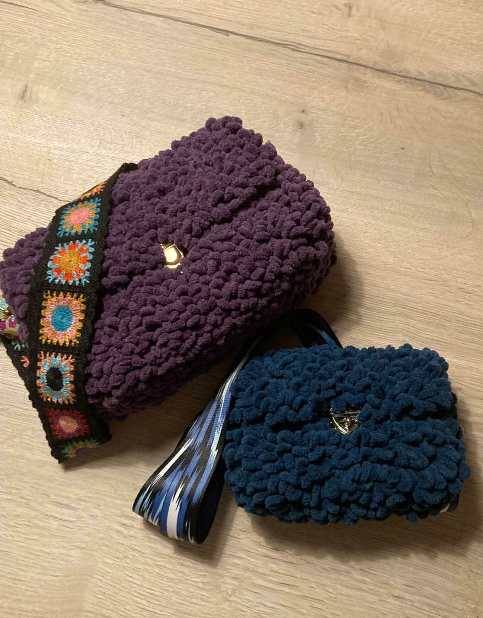 Workshop Handtas in lussenwol 26/02  -  65€ (via betaallink)