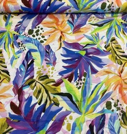 Viscose met lichte stretch Silky Filou Purple - deadstock