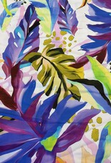 Viscose met lichte stretch Silky Filou Purple - deadstock