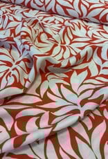 Viscose Air Jet red - deadstock