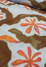 Viscose Super Legacy brown fluo orange - deadstock