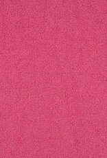 Teddy fleece boucle dubbelzijdig pink