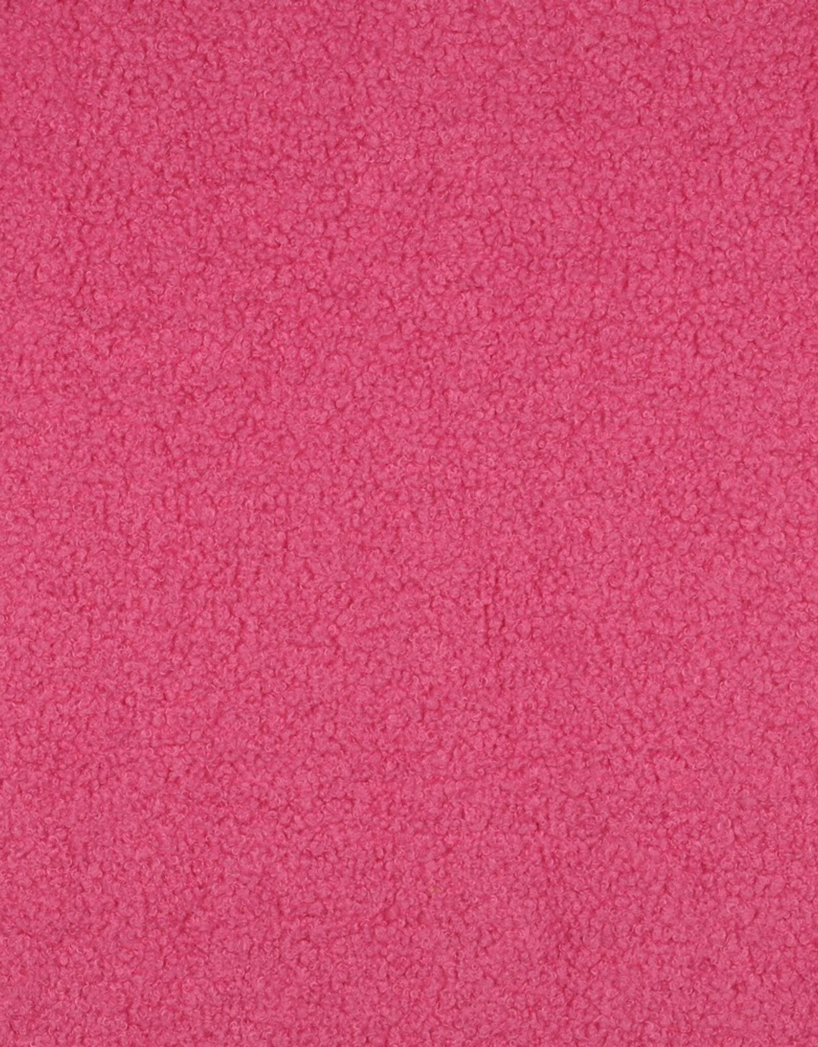 Teddy fleece boucle dubbelzijdig pink