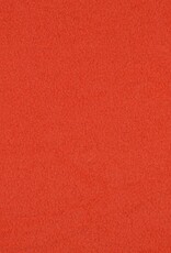 Teddy fleece boucle dubbelzijdig tangerine