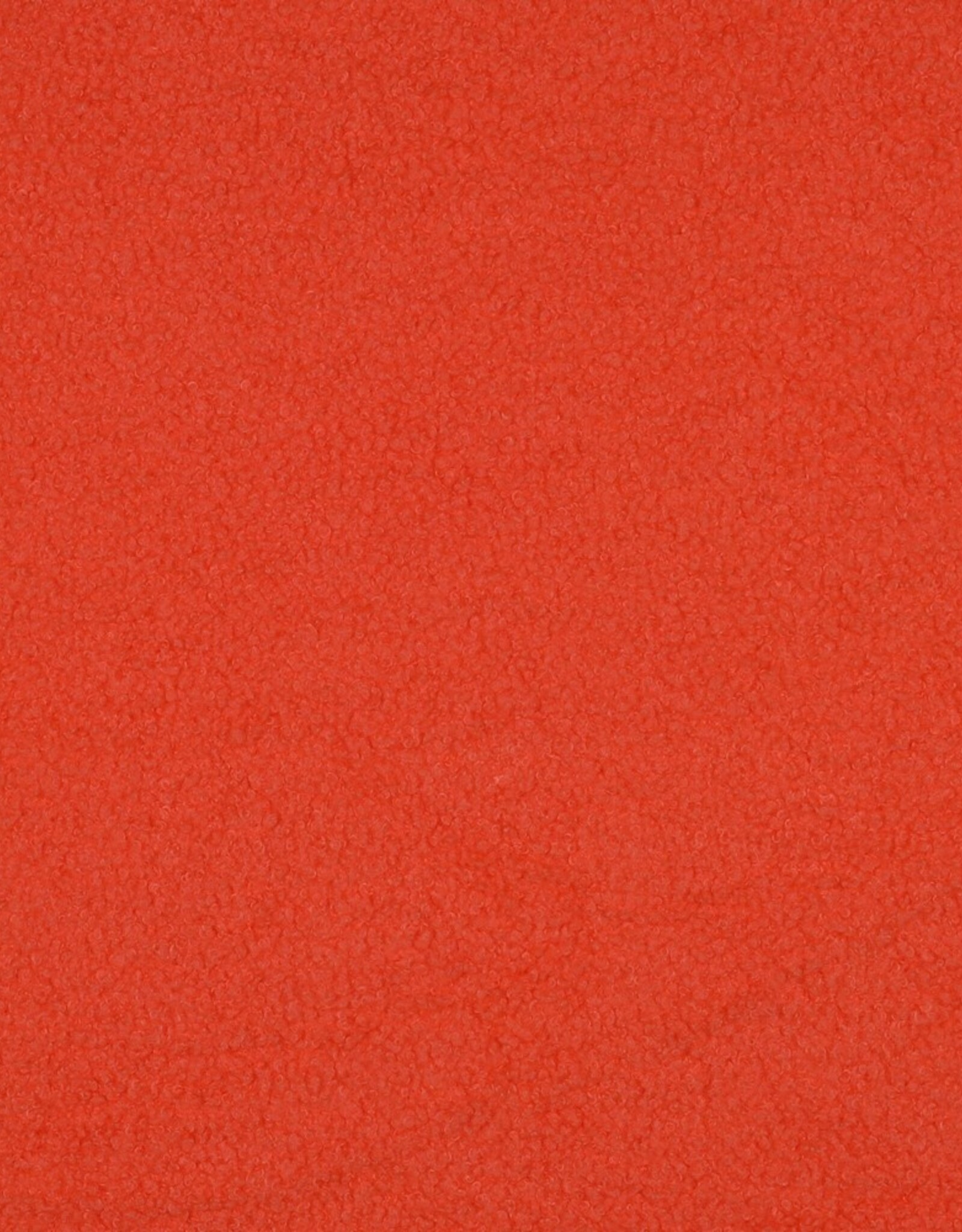 Teddy fleece boucle dubbelzijdig tangerine