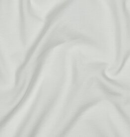 Jersey katoen  uni  gebroken wit