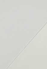 Jersey katoen  uni  gebroken wit