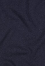 Jersey katoen  uni  marine blauw