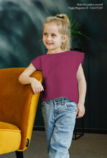 Jersey katoen  uni  marine blauw