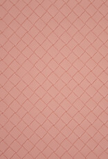 Imitatieleder Hamper gevlochten rose op 70cm hoogte