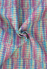 Imitatieleder multicolor print vibrant colors op 70cm hoogte