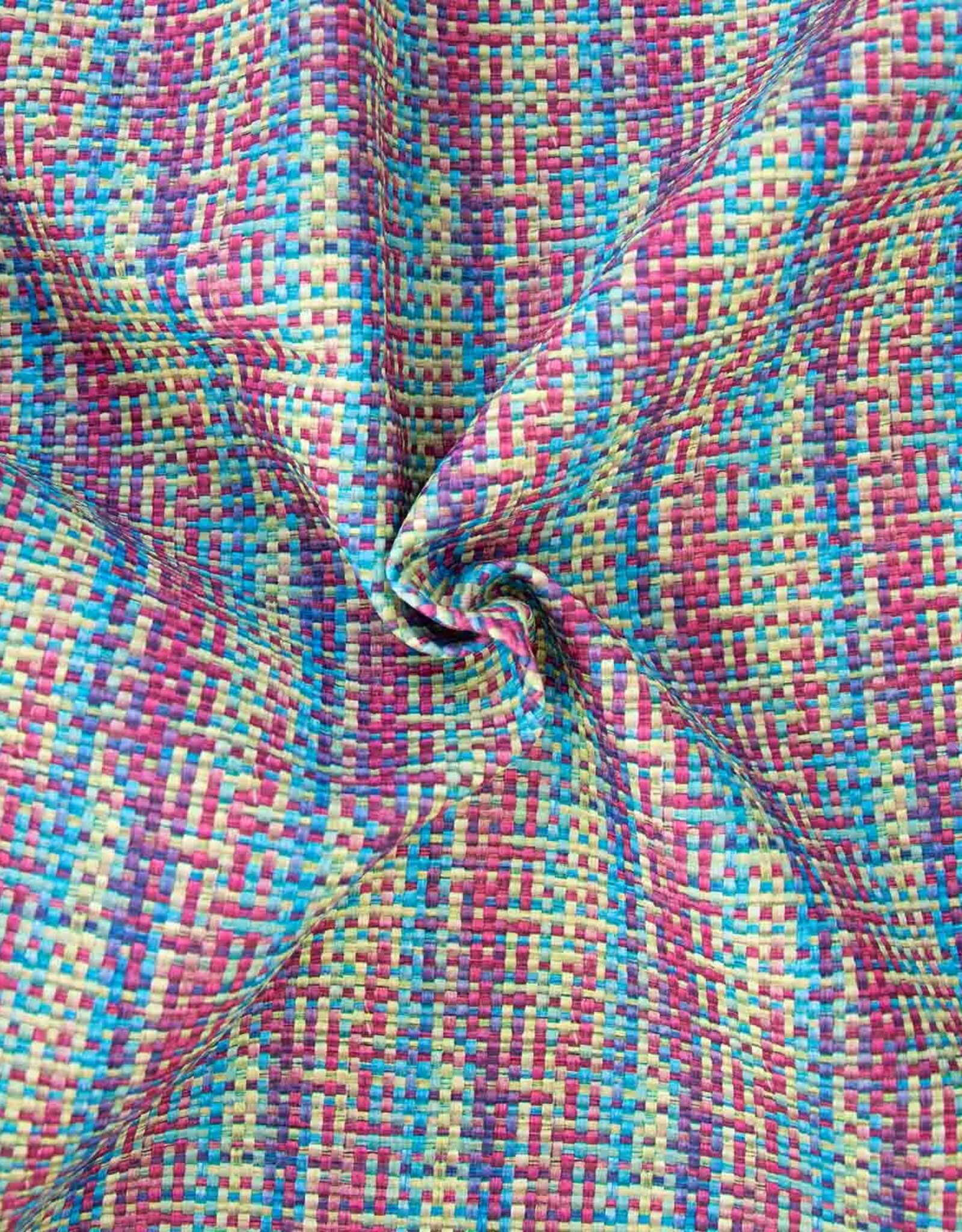 Imitatieleder multicolor print vibrant colors op 70cm hoogte