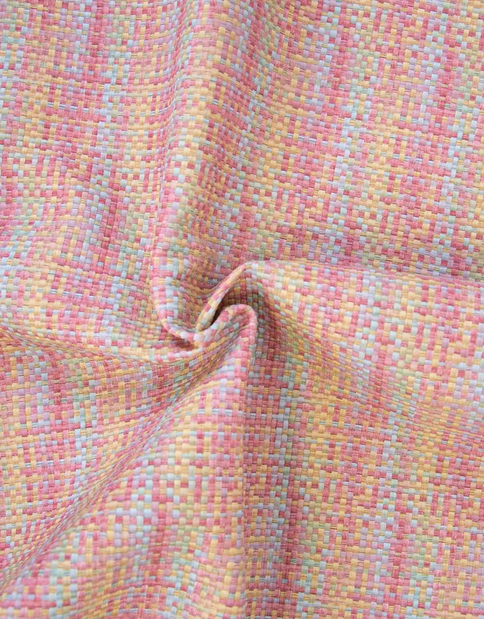 Imitatieleder multicolor print pastel colors op 70cm hoogte