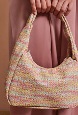 Imitatieleder multicolor print pastel colors op 70cm hoogte