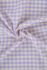 Seersucker Vichy Gingham lila/geel