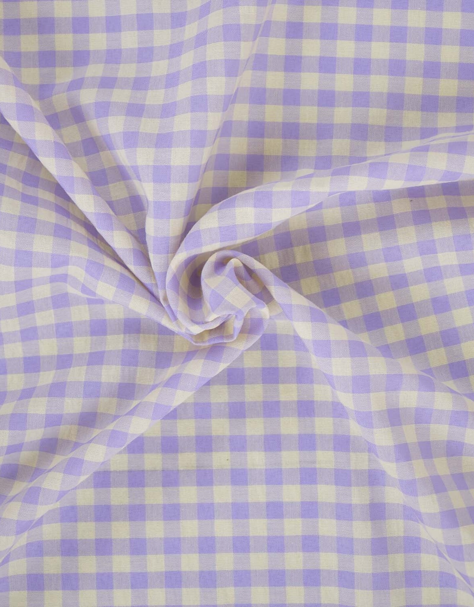 Seersucker Vichy Gingham lila/geel