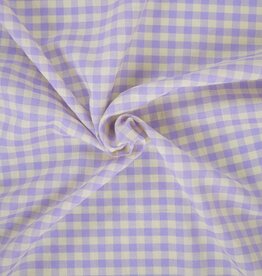 Seersucker Vichy Gingham lila/geel